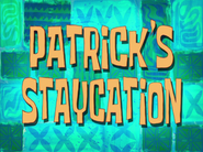 Patrick27sstaycationtitlecardpng — All Spongebob Episodes Maker Tier List Maker option 299