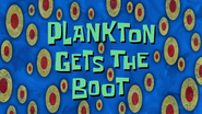Planktongetsthebootpng — All Spongebob Episodes Maker Tier List Maker option 326