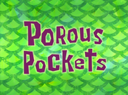 Porouspocketstitlecardpng — All Spongebob Episodes Maker Tier List Maker option 329