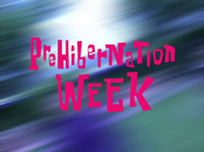 Prehibernationweektitlecardpng — All Spongebob Episodes Maker Tier List Maker option 331