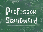 Professorsquidwardtitlecardpng — All Spongebob Episodes Maker Tier List Maker option 334