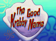 Thegoodkrabbynametitlecardpng — All Spongebob Episodes Maker Tier List Maker option 486