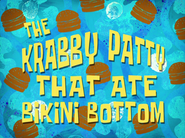 Thekrabbypattythatatebikinibottomtitlecardpng — All Spongebob Episodes Maker Tier List Maker option 499