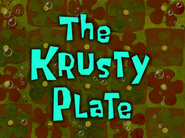 Thekrustyplatetitlecardpng — All Spongebob Episodes Maker Tier List Maker option 501