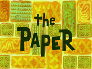 Thepapertitlecardpng — All Spongebob Episodes Maker Tier List Maker option 513