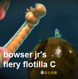 Bowserjrsfieryflotillacpng — All Super Mario Galaxy 2 stars option 36
