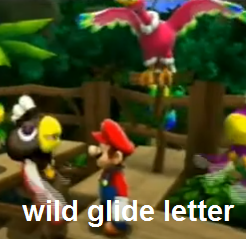 Wildglideletterpng — All Super Mario Galaxy 2 stars option 234