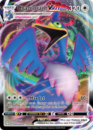Enus Sf 055 Cramorantvmaxjpg — All V Cards Ranked (SWSH-CRE) option 37