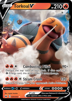 Enus Swsh1 024 Torkoalvjpg — All V Cards Ranked (SWSH-CRE) option 40