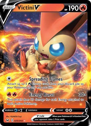 Enus Swsh1 025 Victinivjpg — All V Cards Ranked (SWSH-CRE) option 41