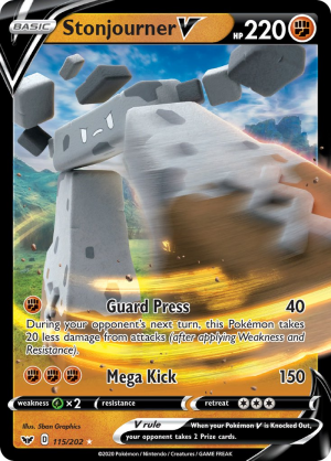 Enus Swsh1 115 Stonjournervjpg — All V Cards Ranked (SWSH-CRE) option 51