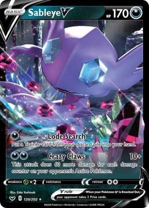 Enus Swsh1 120 Sableyevjpg — All V Cards Ranked (SWSH-CRE) option 53