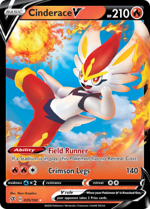 Enus Swsh2 035 Cinderacevjpg — All V Cards Ranked (SWSH-CRE) option 62