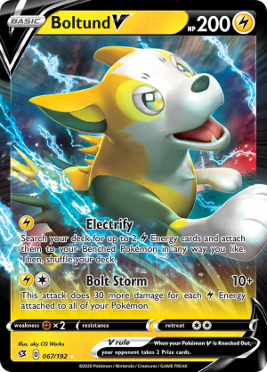 Enus Swsh2 067 Boltundvjpg — All V Cards Ranked (SWSH-CRE) option 68