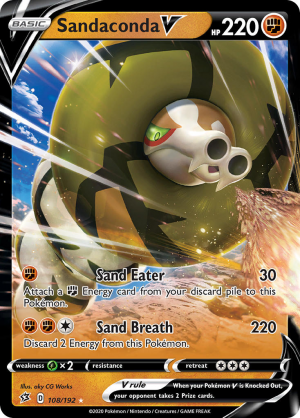 Enus Swsh2 108 Sandacondavjpg — All V Cards Ranked (SWSH-CRE) option 74