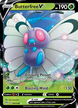 Enus Swsh3 001 Butterfreevjpg — All V Cards Ranked (SWSH-CRE) option 80