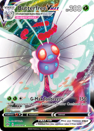 Enus Swsh3 002 Butterfreevmaxjpg — All V Cards Ranked (SWSH-CRE) option 81