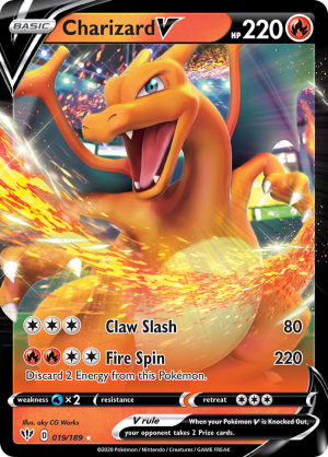Enus Swsh3 019 Charizardvjpg — All V Cards Ranked (SWSH-CRE) option 82