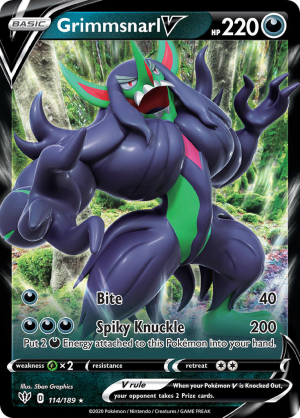 Enus Swsh3 114 Grimmsnarlvjpg — All V Cards Ranked (SWSH-CRE) option 92