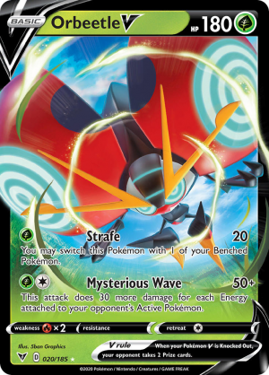Enus Swsh4 020 Orbeetlevjpg — All V Cards Ranked (SWSH-CRE) option 101
