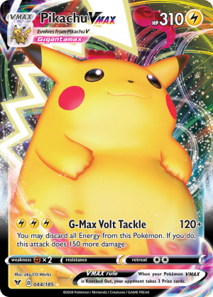 Enus Swsh4 044 Pikachuvmaxjpg — All V Cards Ranked (SWSH-CRE) option 108