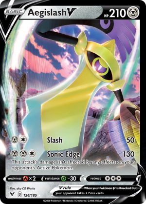 Enus Swsh4 126 Aegislashvjpg — All V Cards Ranked (SWSH-CRE) option 114