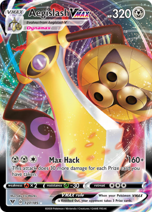 Enus Swsh4 127 Aegislashvmaxjpg — All V Cards Ranked (SWSH-CRE) option 115