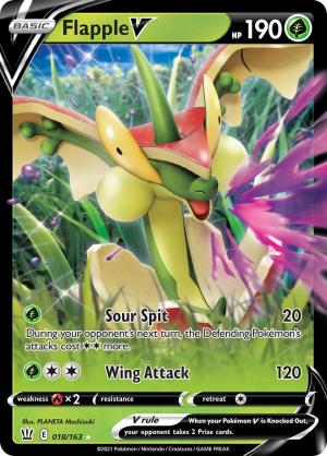 Enus Swsh5 018 Flapplevjpg — All V Cards Ranked (SWSH-CRE) option 119