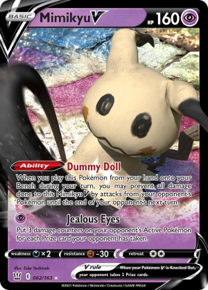 Enus Swsh5 062 Mimikyuvjpg — All V Cards Ranked (SWSH-CRE) option 126