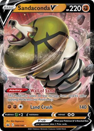 Enus Swsh6 089 Sandacondavjpg — All V Cards Ranked (SWSH-CRE) option 148