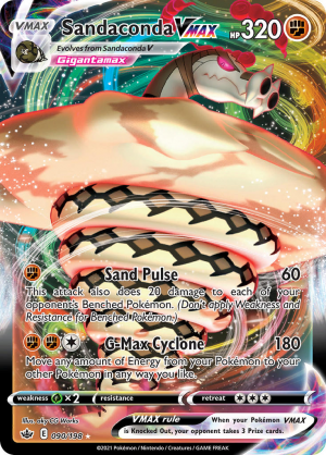 Enus Swsh6 090 Sandacondavmaxjpg — All V Cards Ranked (SWSH-CRE) option 149