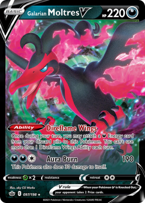 Enus Swsh6 097 Galarianmoltresvjpg — All V Cards Ranked (SWSH-CRE) option 150