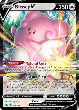 Enus Swsh6 119 Blisseyvjpg — All V Cards Ranked (SWSH-CRE) option 156