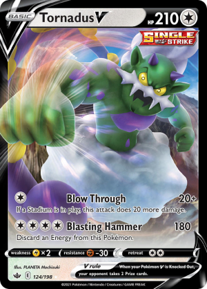 Enus Swsh6 124 Tornadusvjpg — All V Cards Ranked (SWSH-CRE) option 157