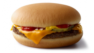 Cheeseburgerjpg — American McDonald's Menu option 9