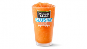 Minute Maid Sweet Peach Slushiejpg — American McDonald's Menu option 40