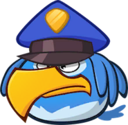 Hqbluejerrypng — Angry Birds Flock option 35