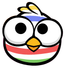 Stripedbirdpng — Angry Birds Flock option 59