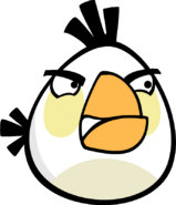 Whitebgrimacingpng — Angry Birds Flock option 61