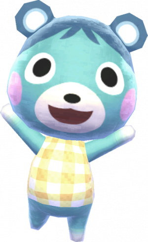 Bluebear Animalcrossingnewleafpng — Animal Crossing Peppy Villagers option 8
