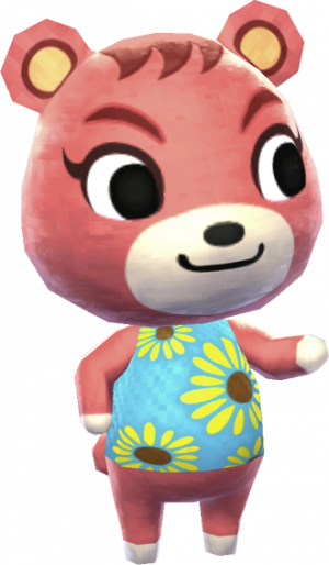 Cherinewleafofficialpng — Animal Crossing Peppy Villagers option 17