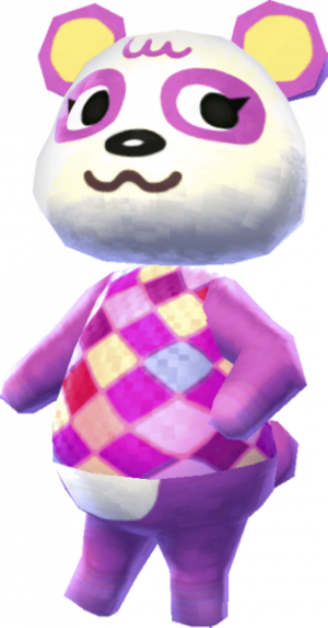 Pinkynewleafofficialpng — Animal Crossing Peppy Villagers option 33