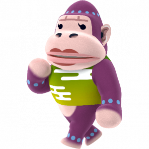 Kongapcpng — Animal Crossing villagers: gorilla option 6
