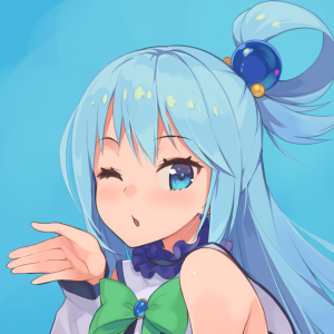 Aqua Editpng — Anime and video game waifus option 24