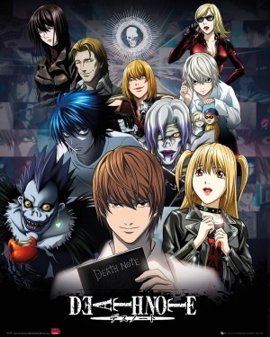 Death Note Collage Mini Poster 40x50cmjpg — Anime Tierlist option 2