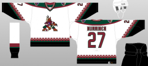Coyotes jersey history sale