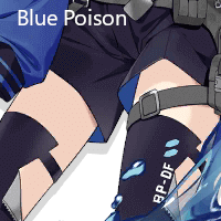 Blue Poisonpng — Arknights Thigh Tierlist (Girls Only) option 6