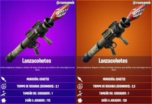 Lanzacohetes de fortnite 2025