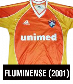 Fluminense 2001png — AS 20 CAMISAS MAIS FEIAS DO FUTEBOL! TNT SPORTS LIVE - 05/07 option 13