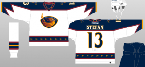 Atlanta thrashers jersey history best sale